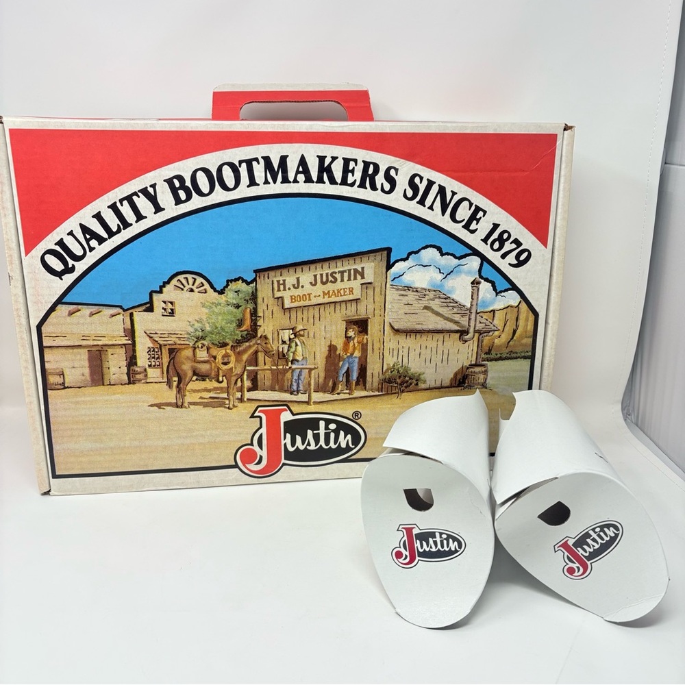 Justin Boots Box Empty Box Only 18x12.5x4.5”